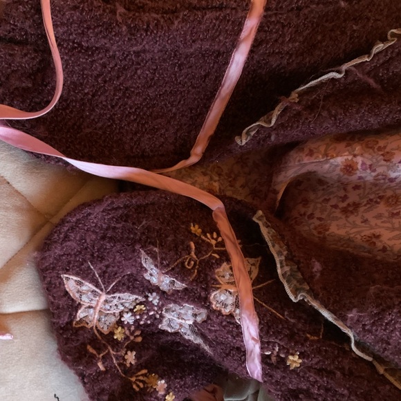 Vintage Shepra Jacket with Pink Ribbon Accents - Picture 2 of 10